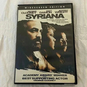 Syriana (DVD, 2006) George Clooney, Matt Damon, Jeffrey Wright